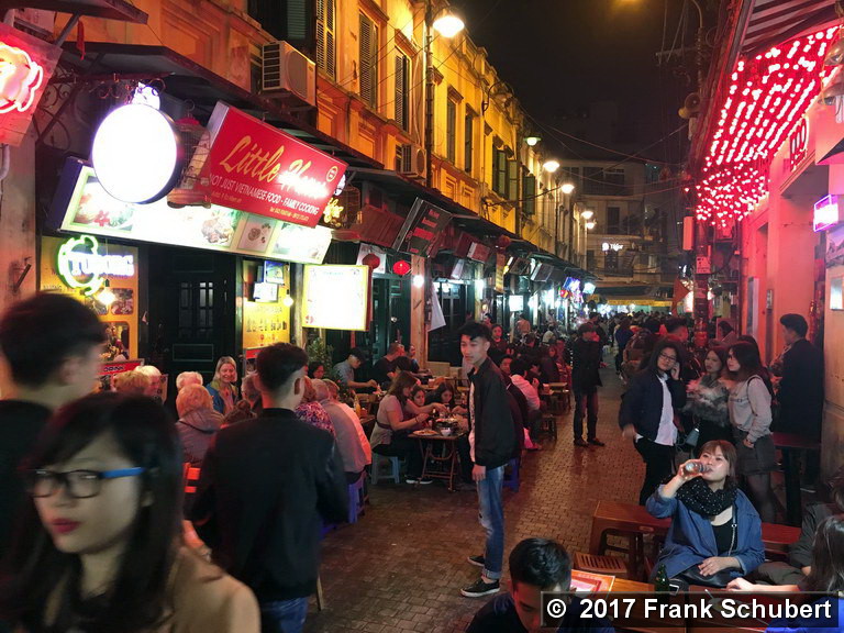Altstadt Nacht Hanoi