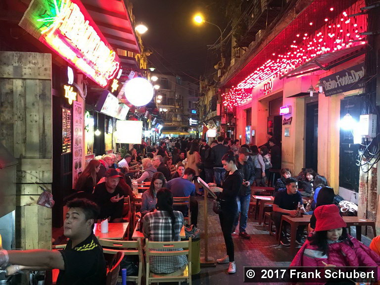 Altstadt Nacht Hanoi