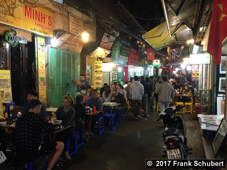 Altstadt Nacht Hanoi